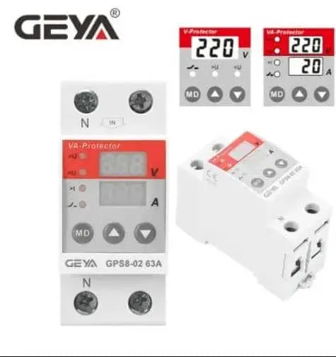 GEYA INPUT AND OUTPUT VOLTAGE PROTECTOR
